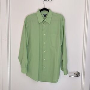 Croft & Barrow Bright Green Dress Shirt​​​​​​​​​​​​​​